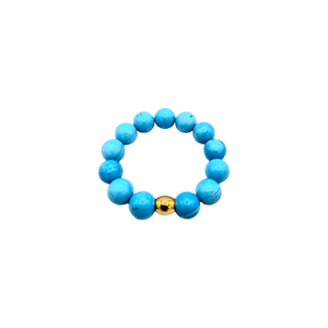 Ocean blue turquoise bracelet