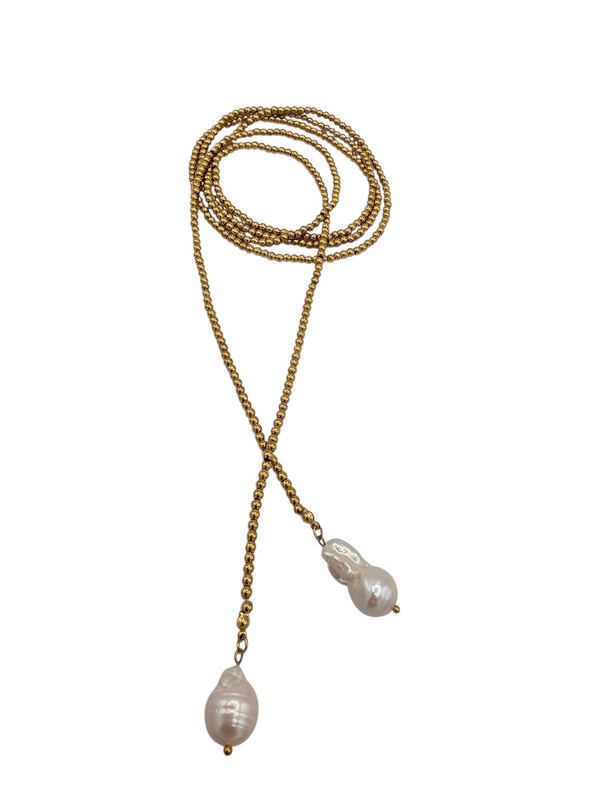 Kalymnos pearl lariat