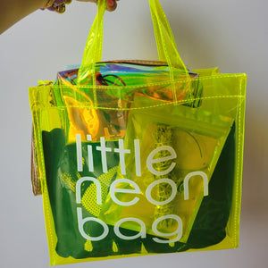Neon mini beach bags