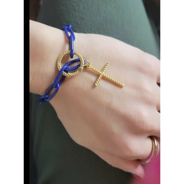 Navy bracelets