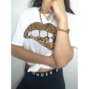 Amorous leopard tee shirt - ATELIER SYP