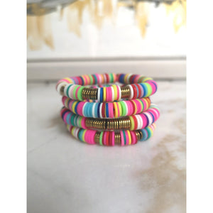Fiji heishi bead bracelets - ATELIER SYP