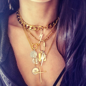 Marisa chunky chain necklace - ATELIER SYP