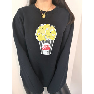 off to the movies crewneck - ATELIER SYP