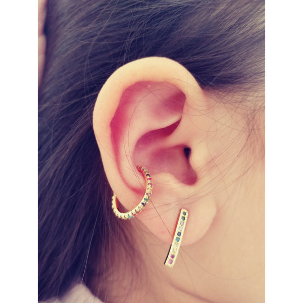 Rainbow ear cuff (sold seperately) - ATELIER SYP