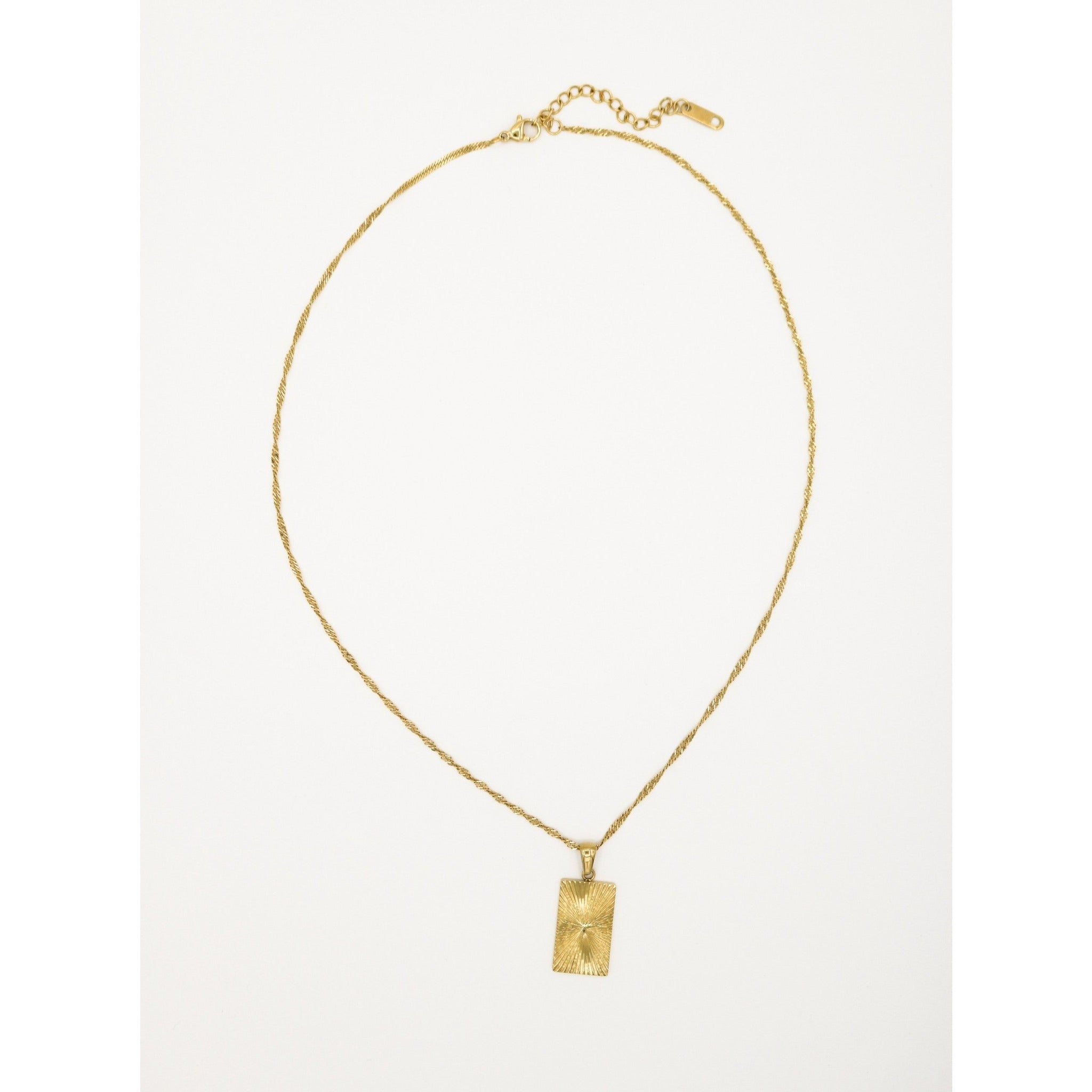 Vintage Rectangle Necklace - ATELIER SYP
